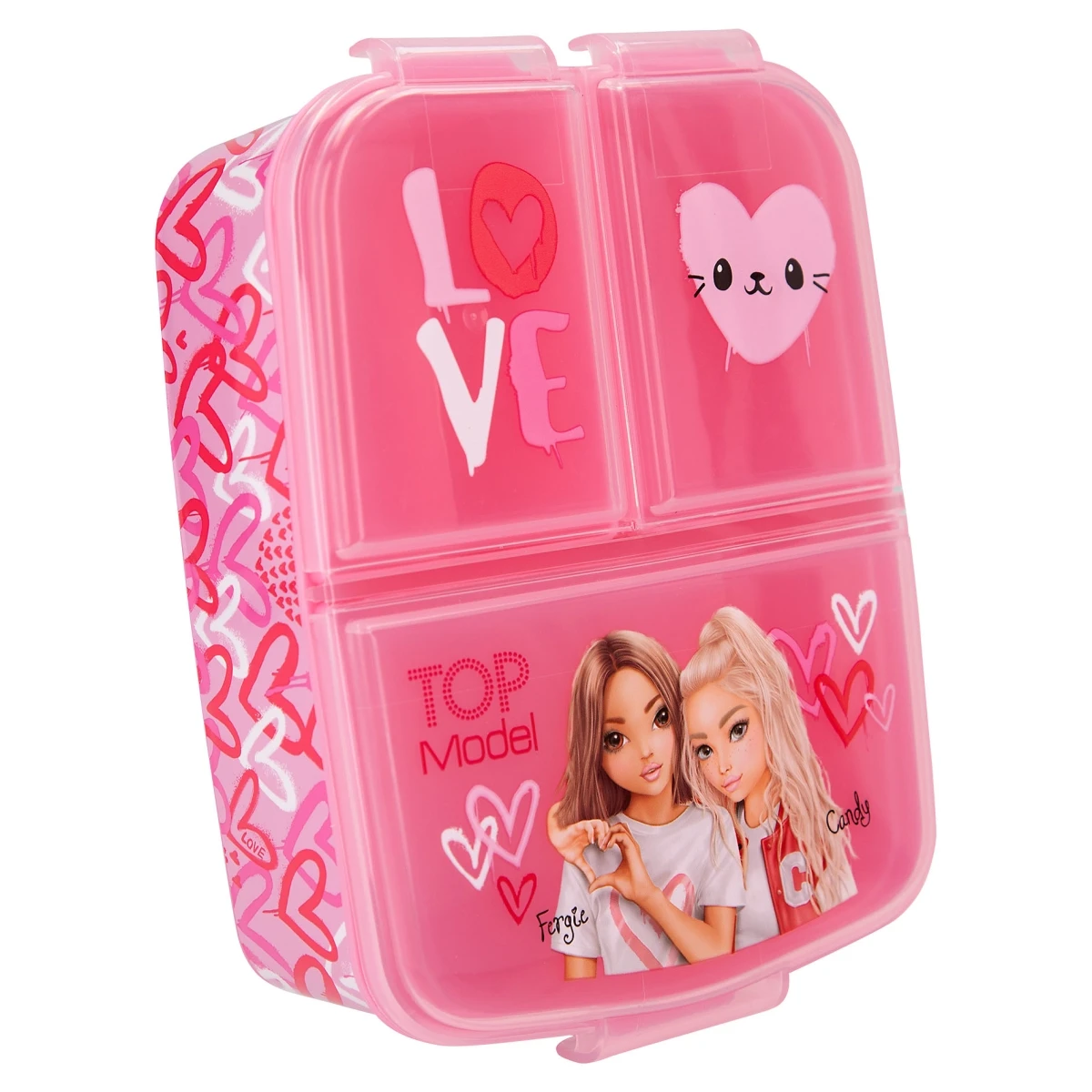 Depesche 12365 TOPModel Lunchbox Brotdose ONE LOVE Candy Fergie Herzen 5 Depesche 12365 TOPModel Lunchbox Brotdose ONE LOVE Candy Fergie Herzen – Bild 3