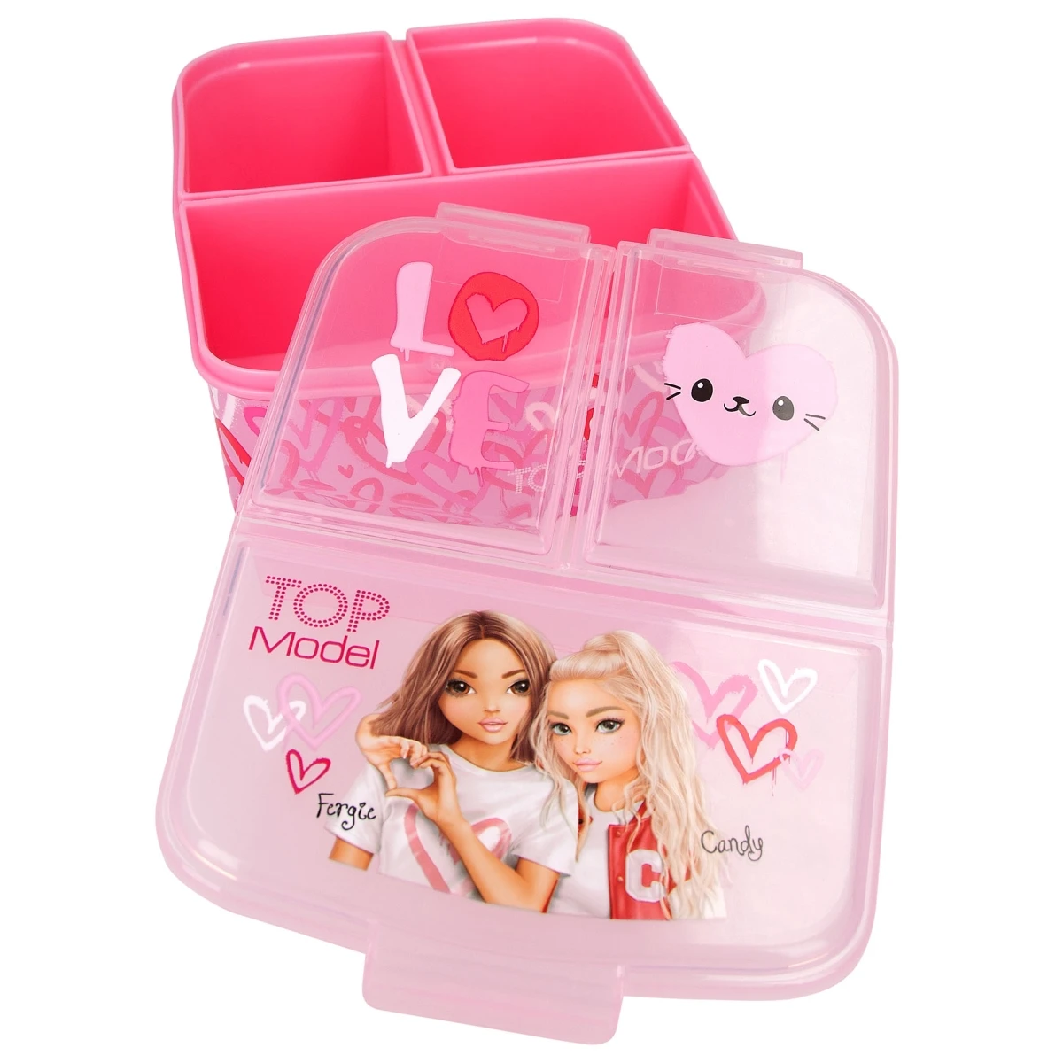Depesche 12365 TOPModel Lunchbox Brotdose ONE LOVE Candy Fergie Herzen 7 Depesche 12365 TOPModel Lunchbox Brotdose ONE LOVE Candy Fergie Herzen – Bild 5