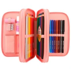 Depesche 12384 TOPModel 3-Fach Federtasche Mit Katzen Applikation Popcorn Peach -Nici || Wild Republic || Depesche Verkäufe 0012384 0012384 12384 7 image zoom