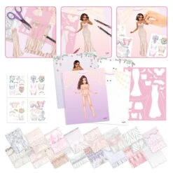 Depesche 12393 Create Your TOPModel Wedding Special Malbuch Hochzeit Kreativbuch -Nici || Wild Republic || Depesche Verkäufe 0012393 0012393 12393 3 image zoom