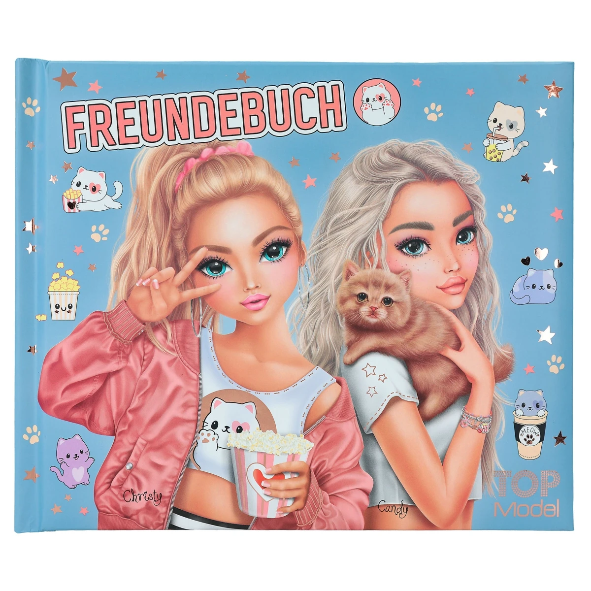 Depesche 12400 TOPModel Freundebuch Motiv 2 CUTIE STAR 108 Seiten Katze Popcorn 4 Depesche 12400 TOPModel Freundebuch Motiv 2 CUTIE STAR 108 Seiten Katze Popcorn – Bild 2