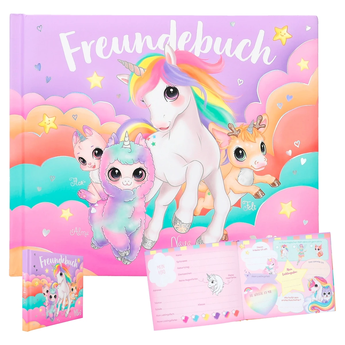 Depesche 12402 Ylvi And The Minimoomis Freundebuch Einhorn Naya & Tierfreunde 3 Depesche 12402 Ylvi And The Minimoomis Freundebuch Einhorn Naya & Tierfreunde