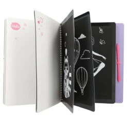 Depesche 12410 TOPModel Magic Scratch Book Kratzbilder Kreativ Jill & Chocolate -Nici || Wild Republic || Depesche Verkäufe 0012410 0012410 12410 4 image zoom