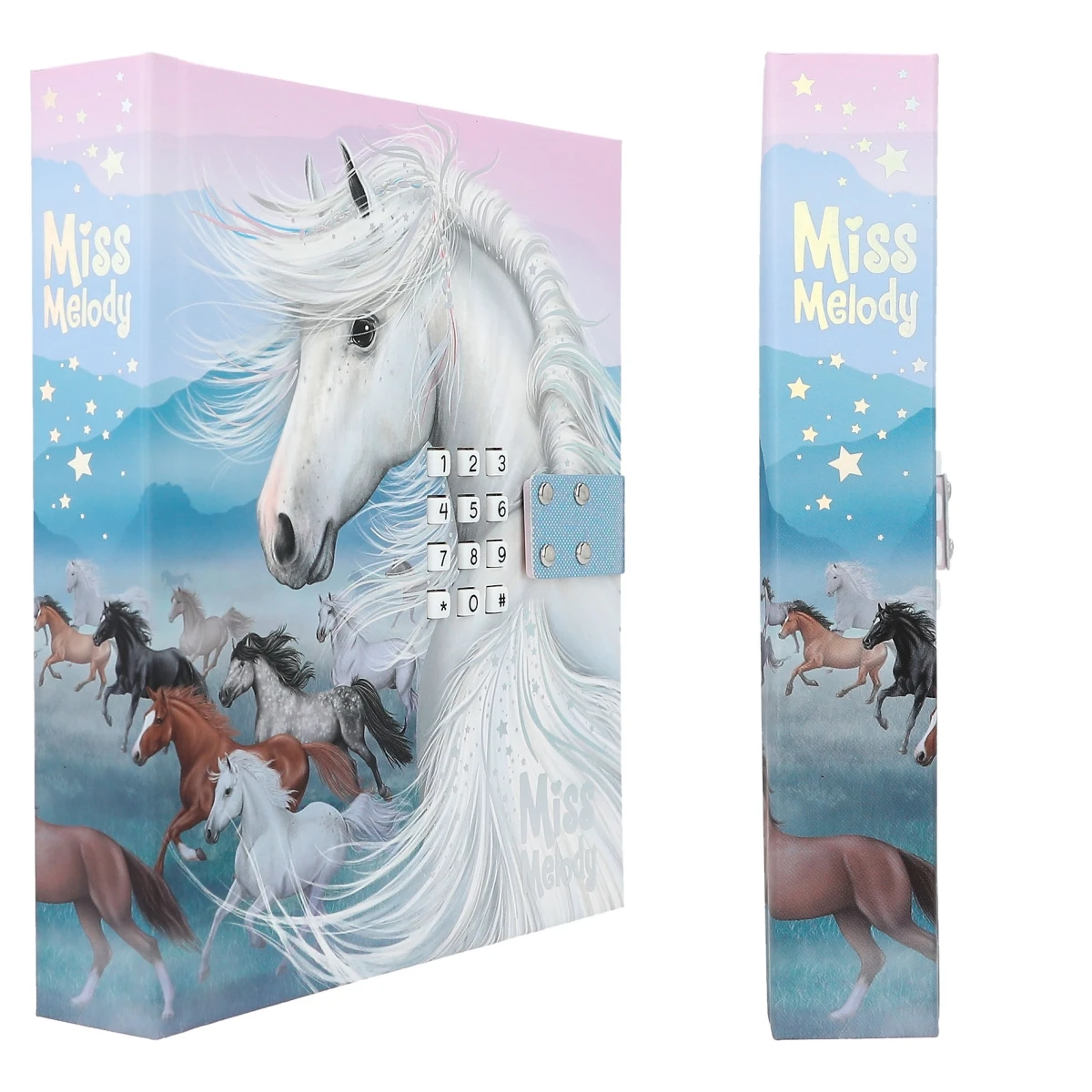 Depesche 12418 Pferd Miss Melody Tagebuch Mit Code Und Sound Weiß Mit Herde 5 Depesche 12418 Pferd Miss Melody Tagebuch Mit Code Und Sound Weiß Mit Herde – Bild 3