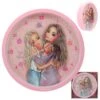 Depesche 12432 TOPModel Stylische Wanduhr HAPPY TOGETHER Candy & Hayden