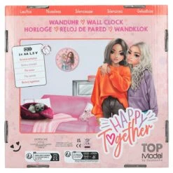 Depesche 12432 TOPModel Stylische Wanduhr HAPPY TOGETHER Candy & Hayden -Nici || Wild Republic || Depesche Verkäufe 0012432 0012432 12432 5 image zoom