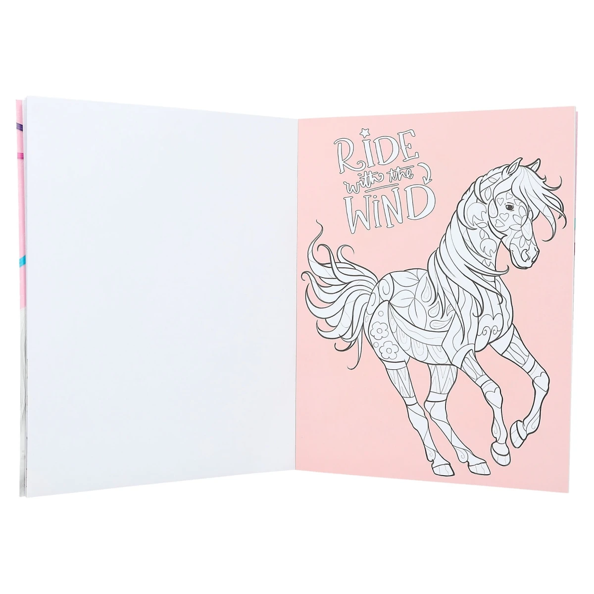 Depesche 12452 Pferd Miss Melody Colour & Design Book Malbuch Kreativbuch 4 Depesche 12452 Pferd Miss Melody Colour & Design Book Malbuch Kreativbuch – Bild 2