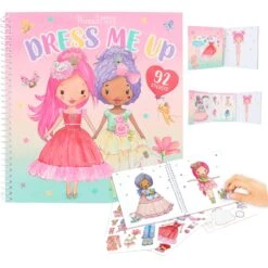 Depesche 12462 Princess Mimi Dress Me Up Prinzessinnen-Outfits Stickerheft