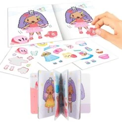Depesche 12480 4er-SET Princess Prinzessin Mimi Dress Me Up Mini Mit Stickern -Nici || Wild Republic || Depesche Verkäufe 0012480 0012480 12480 6 image zoom