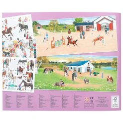 Depesche 12502 Create Your Happy Horses Stickerbuch Für Alle Pferde-Fans -Nici || Wild Republic || Depesche Verkäufe 0012502 0012502 12502 6 image zoom