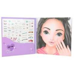 Depesche 12603 TOPModel Dress Me Up Face BEAUTY GIRL Stickerheft Sticker-Spaß -Nici || Wild Republic || Depesche Verkäufe 0012603 0012603 12603 5 image zoom