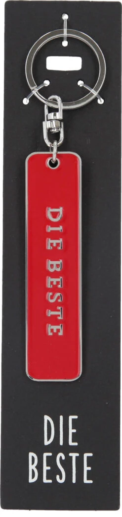 Depesche 11807 Schlüsselanhänger Vergiss Mich Nicht - 001 DIE BESTE