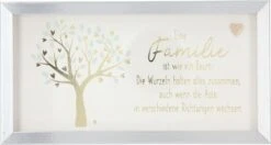 Depesche 11627_002 Komplimente Im Bilderrahmen Groß Familie Ist Wie Ein Baum