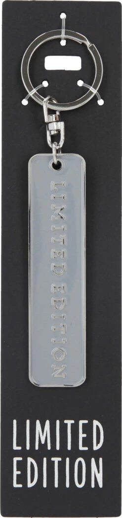 Depesche 11807 Schlüsselanhänger Vergiss Mich Nicht - 004 LIMITED EDITION Grau