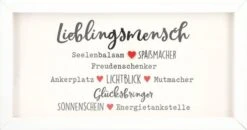 Depesche 11627_005 Komplimente Im Bilderrahmen Groß Lieblingsmensch Seelenbalsam