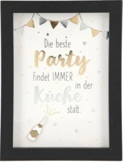 Depesche 11626_008 Komplimente Im Bilderrahmen Die Beste Party Findet IMMER In..