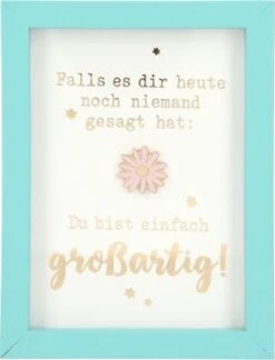 Depesche 11626_010 Komplimente Im Bilderrahmen Du Bist Einfach Großartig!