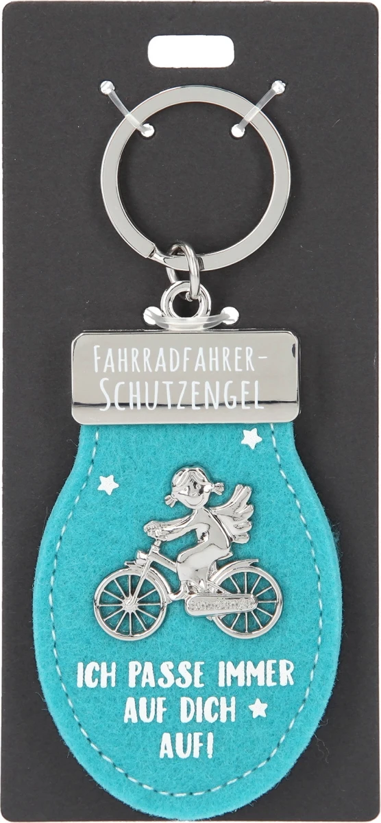 Depesche 11348 Schutzengel Schlüsselanhänger Aus Filz 012 Fahrradfahrer Türkis 3 Depesche 11348 Schutzengel Schlüsselanhänger Aus Filz 012 Fahrradfahrer Türkis