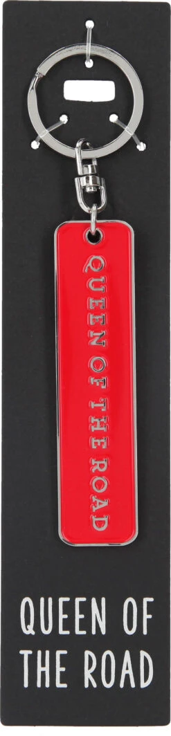 Depesche 11807 Schlüsselanhänger Vergiss Mich Nicht - 016 QUEEN OF THE ROAD