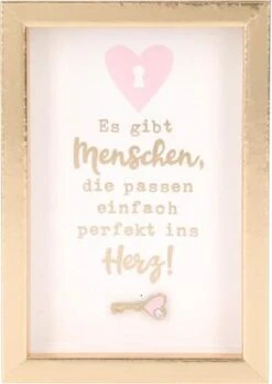 Depesche 11625_017 Komplimente Im Bilderrahmen Klein ...passen Perfekt Ins Herz