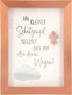 Depesche 11626_018 Komplimente Im Bilderrahmen Ein Kleiner Schutzengel Begleitet
