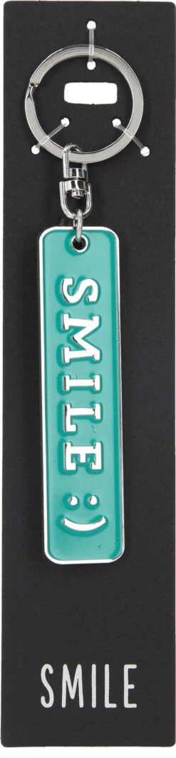 Depesche 11807 Schlüsselanhänger Vergiss Mich Nicht - 018 SMILE