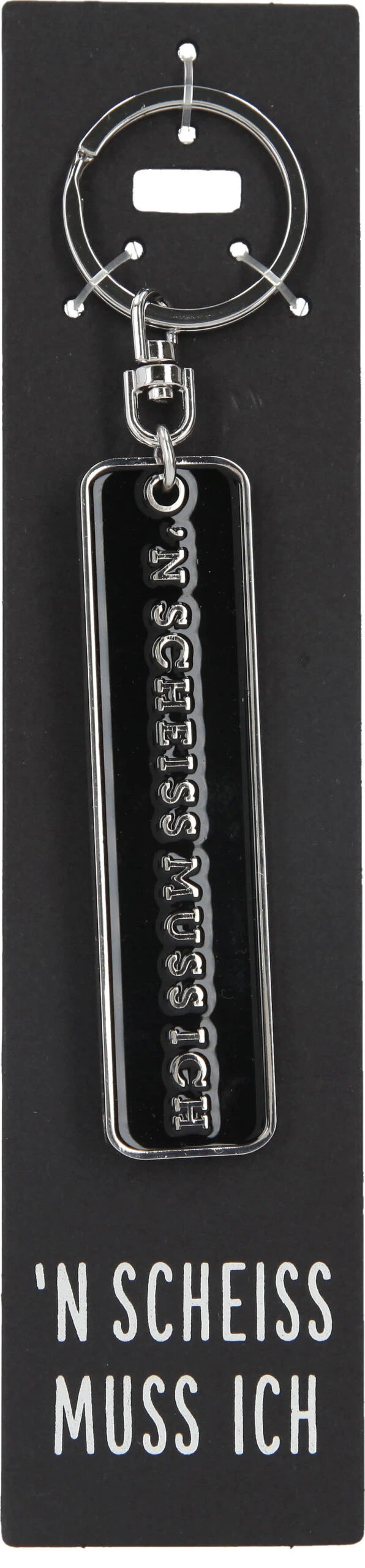 Depesche 11807 Schlüsselanhänger Vergiss Mich Nicht - 019 ' N SCHEISS MUSS ICH S 3 Depesche 11807 Schlüsselanhänger Vergiss Mich Nicht - 019 ' N SCHEISS MUSS ICH S