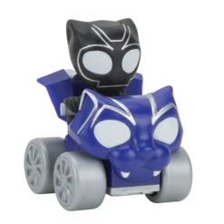 JAZWARES Spider-Man Spidey Amazing Friends Mystery Vehicle Sammelfahrzeug SNF0045 -Nici || Wild Republic || Depesche Verkäufe 0191726408390 Spidey Friends Blind Vehicles Amazing Minis SNF0045 Black Panther 3 Qrt Right 01