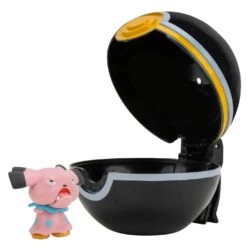 Jazwares PKW2656 Pokemon Figur + Luxusball Clip'n'Go - Snubbull -Nici || Wild Republic || Depesche Verkäufe 0191726424642 Pokemon Clip N Go Snubbull Luxury Ball W 11 PKW265 FRONT A kk