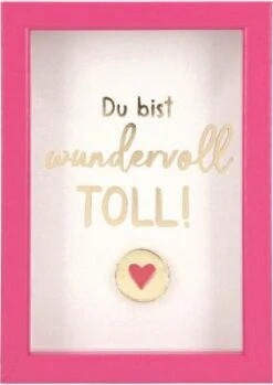 Depesche 11625_022 Komplimente Im Bilderrahmen Klein Du Bist Wundervoll TOLL!