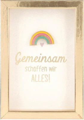 Depesche 11625_024 Komplimente Im Bilderrahmen Klein Gemeinsam Schaffen Wir ALLES! 3 Depesche 11625_024 Komplimente Im Bilderrahmen Klein Gemeinsam Schaffen Wir ALLES!