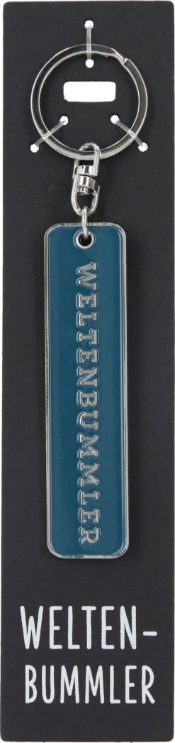 Depesche 11807 Schlüsselanhänger Vergiss Mich Nicht - 025 WELTENBUMMLER