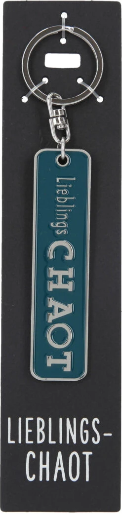 Depesche 11807 Schlüsselanhänger Vergiss Mich Nicht - 030 LIEBLINGS CHAOT
