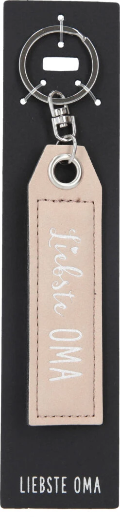 Depesche 11807 Schlüsselanhänger Vergiss Mich Nicht - 036 LIEBSTE OMA