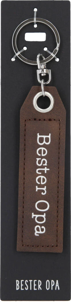 Depesche 11807 Schlüsselanhänger Vergiss Mich Nicht - 037 BESTER OPA