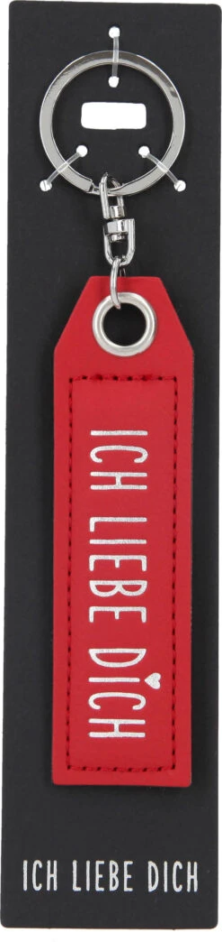 Depesche 11807 Schlüsselanhänger Vergiss Mich Nicht - 046 ICH LIEBE DICH