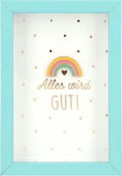 Depesche 11625_048 Komplimente Im Bilderrahmen Klein Alles Wird GUT!