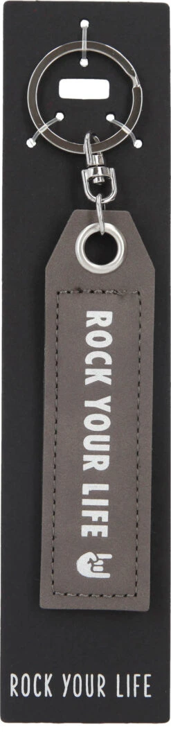 Depesche 11807 Schlüsselanhänger Vergiss Mich Nicht - 057 ROCK YOUR LIFE
