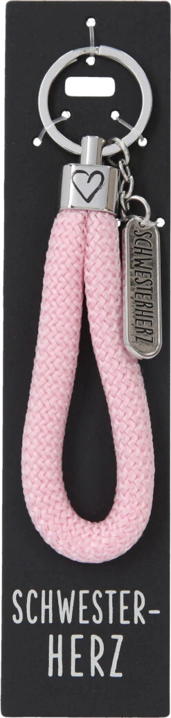 Depesche 11807 Schlüsselanhänger Vergiss Mich Nicht - 065 SCHWESTERHERZ