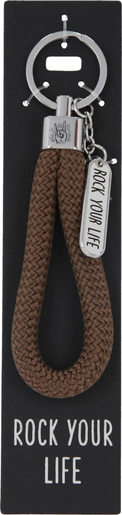 Depesche 11807 Schlüsselanhänger Vergiss Mich Nicht - 080 ROCK YOUR LIFE