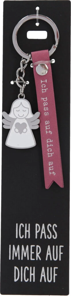 Depesche 11807 Schlüsselanhänger Vergiss Mich Nicht - 094 ICH PASS AUF DICH AUF