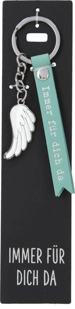 Depesche 11807 Schlüsselanhänger Vergiss Mich Nicht - 095 IMMER FÜR DICH DA