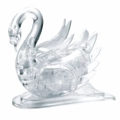 HCM Kinzel Crystal Puzzle 3D - Schwan 44 Teile Ca. 10cm 103004