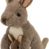 Wild Republic 10867 Känguru Mit Baby Ca 20cm Plüsch Cuddlekins