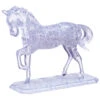 HCM Kinzel Crystal Puzzle 3D - Großes Pferd 100 Teile Ca. 18cm 109001