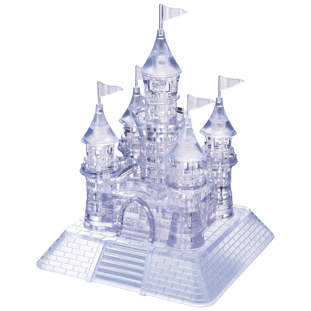 HCM Kinzel Crystal Puzzle 3D - Großes Schloss 105 Teile 15 Cm Hoch 109002 3 HCM Kinzel Crystal Puzzle 3D - Großes Schloss 105 Teile 15 Cm Hoch 109002