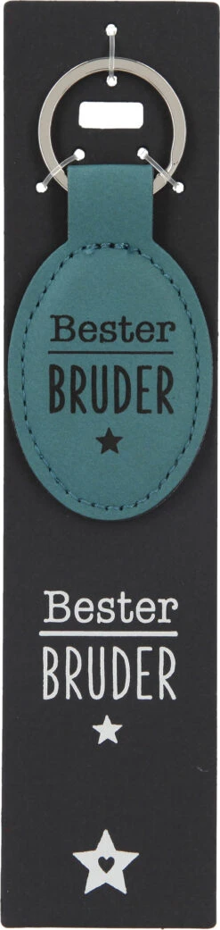 Depesche 11807 Schlüsselanhänger Vergiss Mich Nicht - 110 BESTER BRUDER