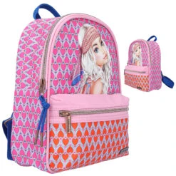 Depesche 11978 TOPModel Kleiner Rucksack SEVENTIES Candy Pink Hippie -Nici || Wild Republic || Depesche Verkäufe 11978 3