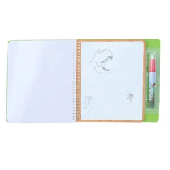 Depesche 12095 Dino World Aqua Magic Book Saurier-Mal-Magie Mit Wasserstift -Nici || Wild Republic || Depesche Verkäufe 12095 4