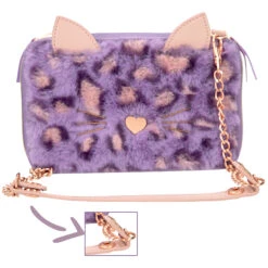 Depesche 12149 TOPModel 2-Fach Federtasche Zum Umhängen LILAC LEO LOVE Katze -Nici || Wild Republic || Depesche Verkäufe 12149 2
